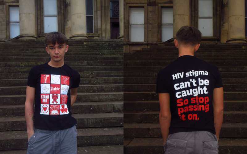 Wear the message. Challenge the stigma. Support Sahir.